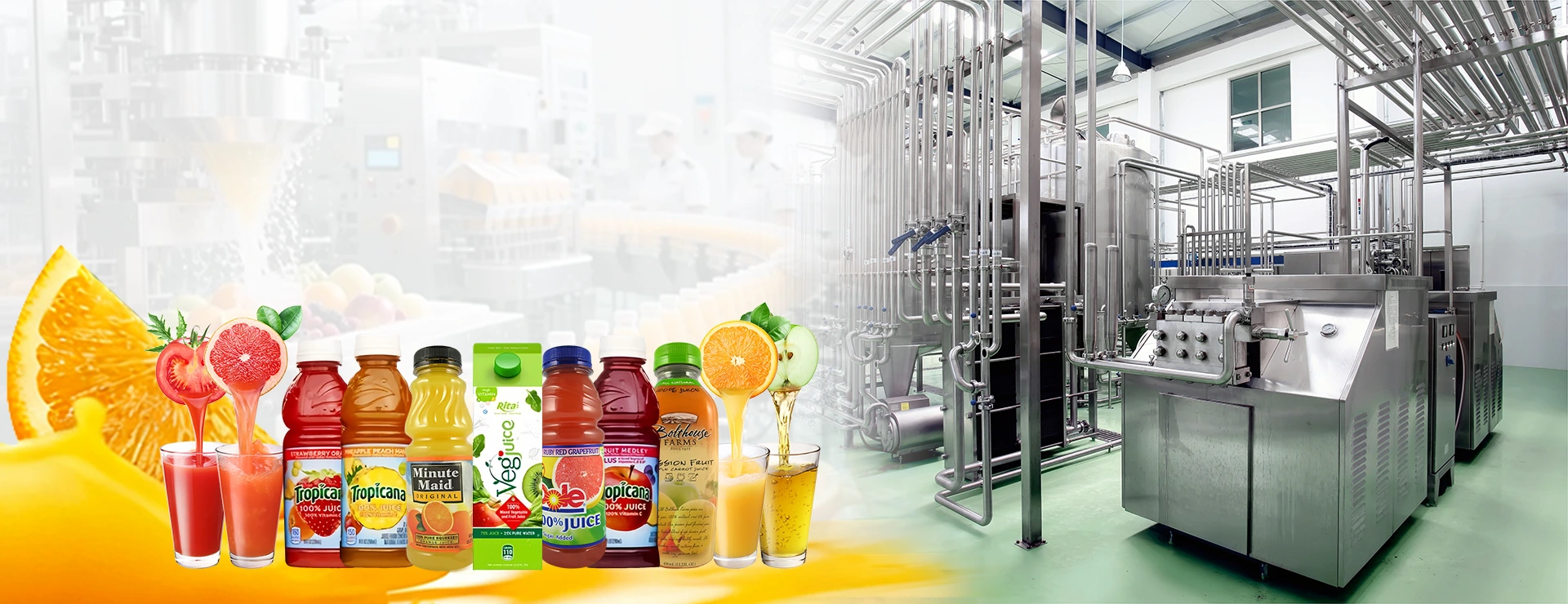 Fournisseur de ligne de production de jus de Chine