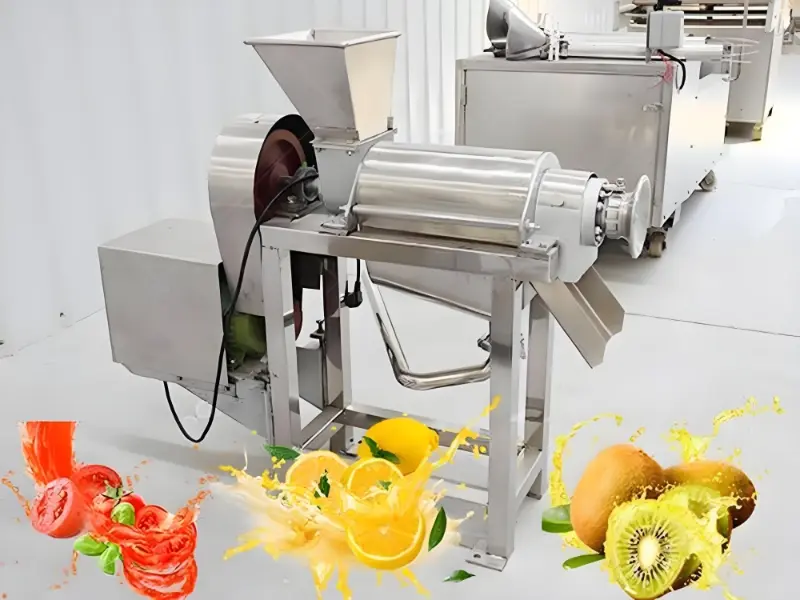 Comment fonctionne une ligne de production de jus ?
