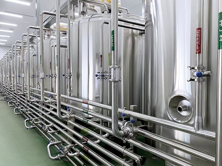 Intop a réalisé une ligne de production de lait et de yaourt pour un client au Vietnam