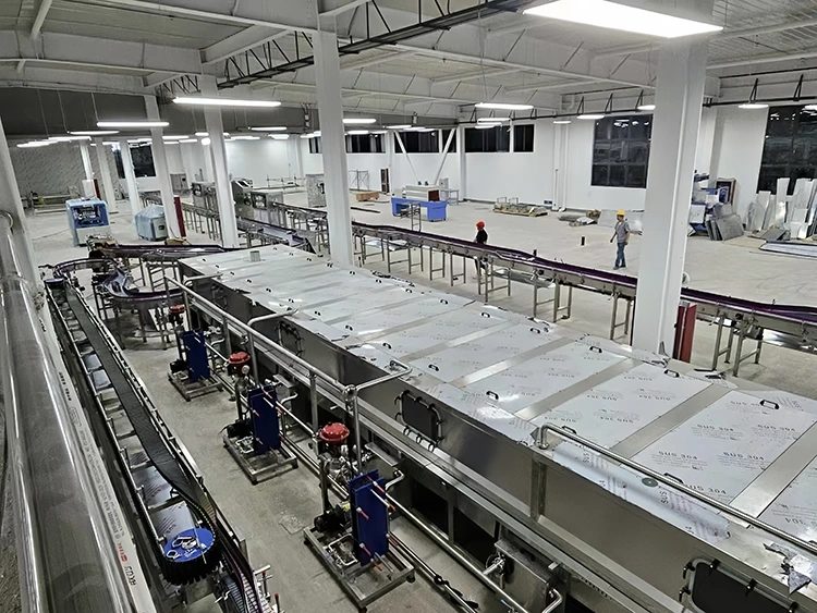 Livraison personnalisée par Intop d'une ligne de production de jus en Ouganda