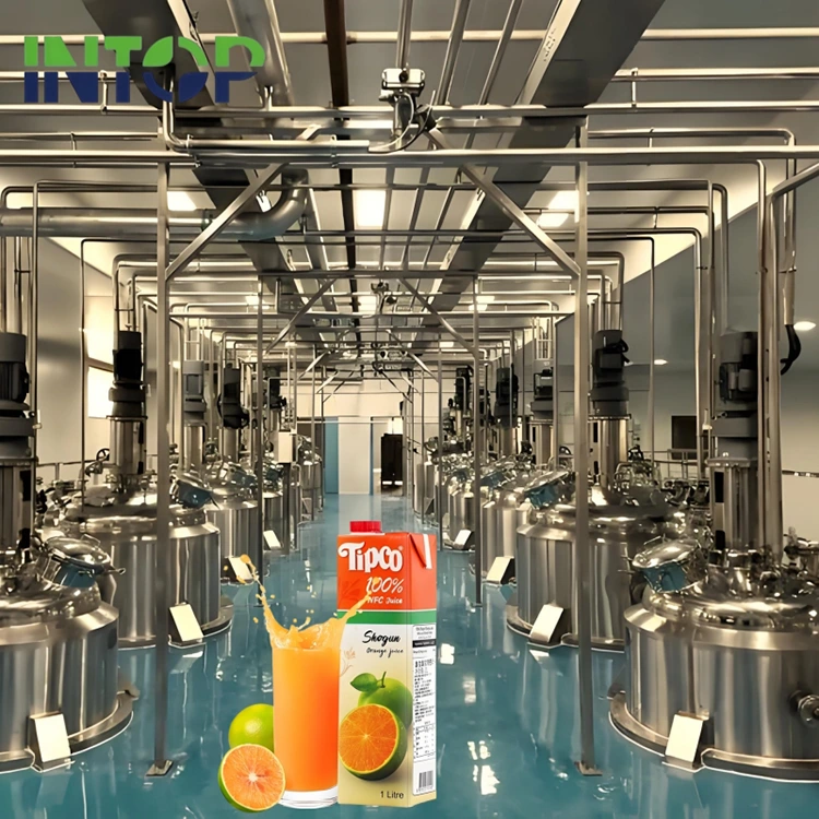 Ligne de production de jus NFC